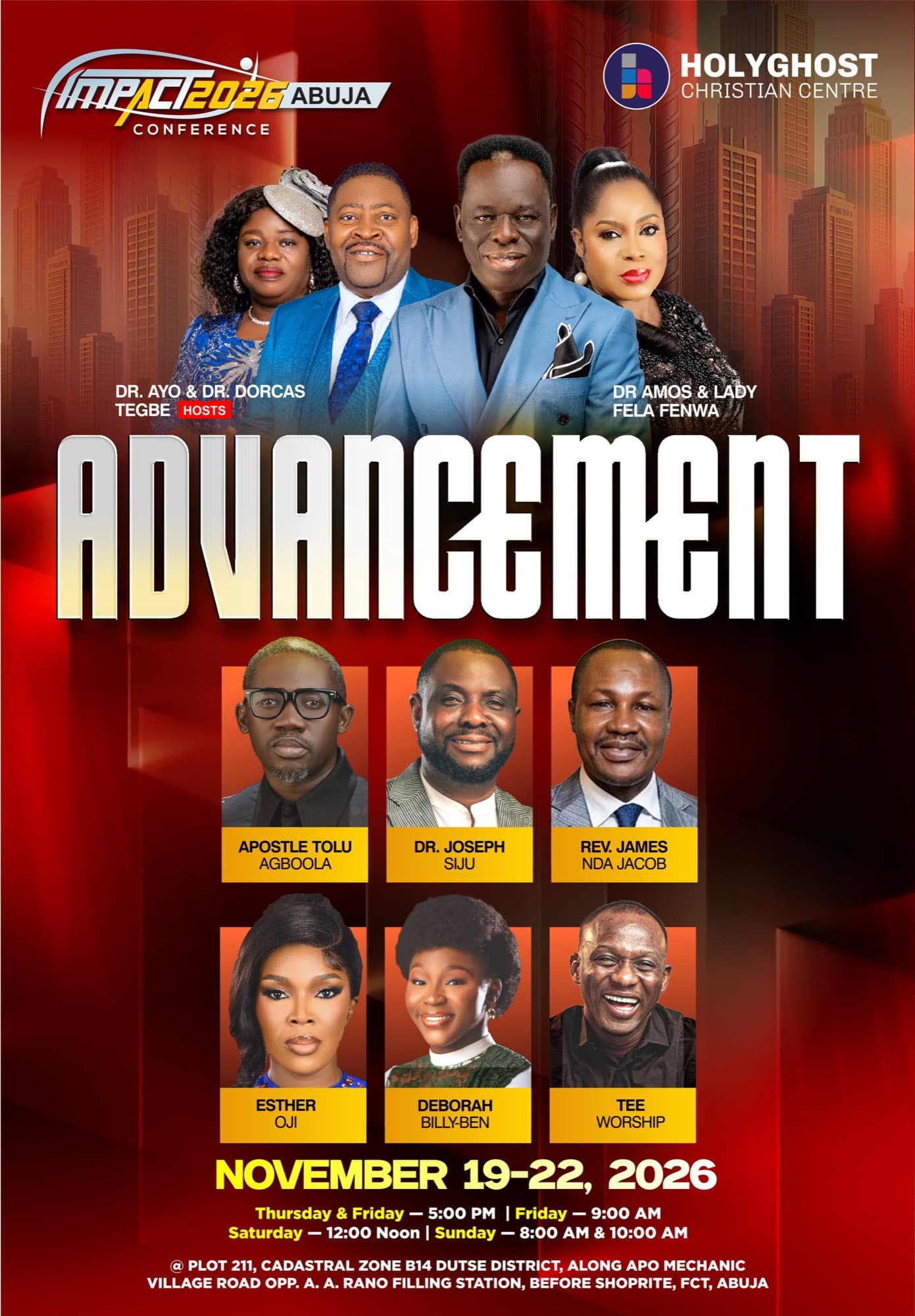 Advancement flyer