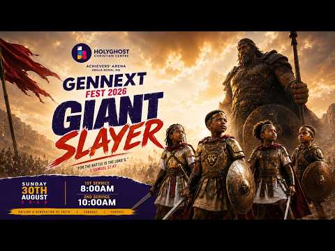GENNEXT FEST 2026 | GIANT SLAYER | FIRST SERVICE | DR. AYO & PST. DORCAS TEGBE | 30TH AUGUST 2026